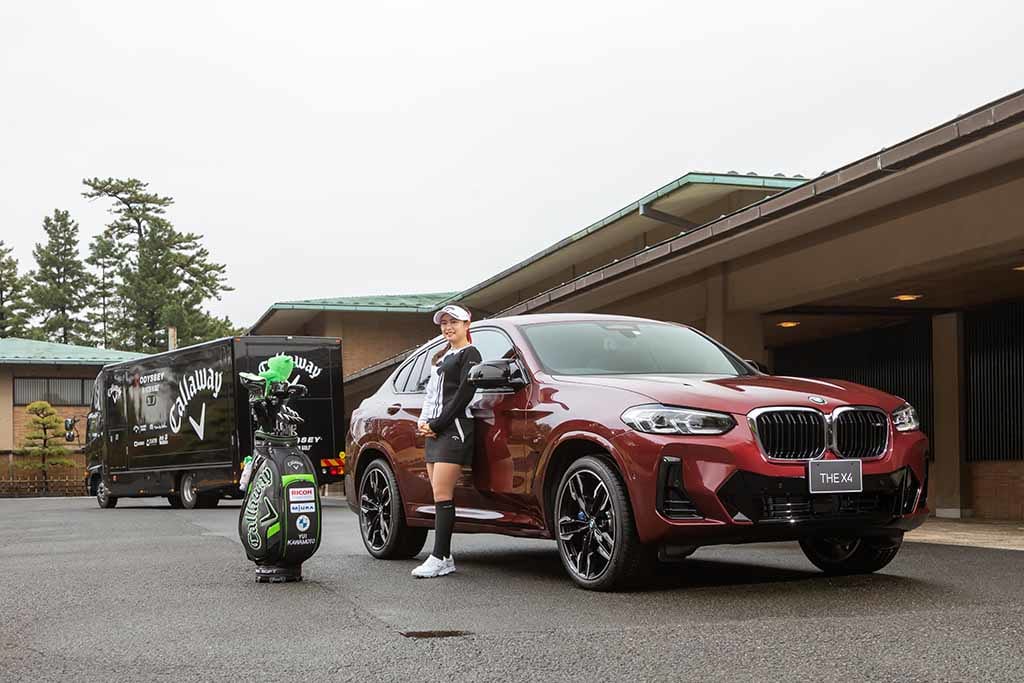 Team BMWのプロゴルファー宮田成華選手が体験「BMWアイテムのある日常には、走りとは違った歓びがあります」 BMW Service  Lounge.